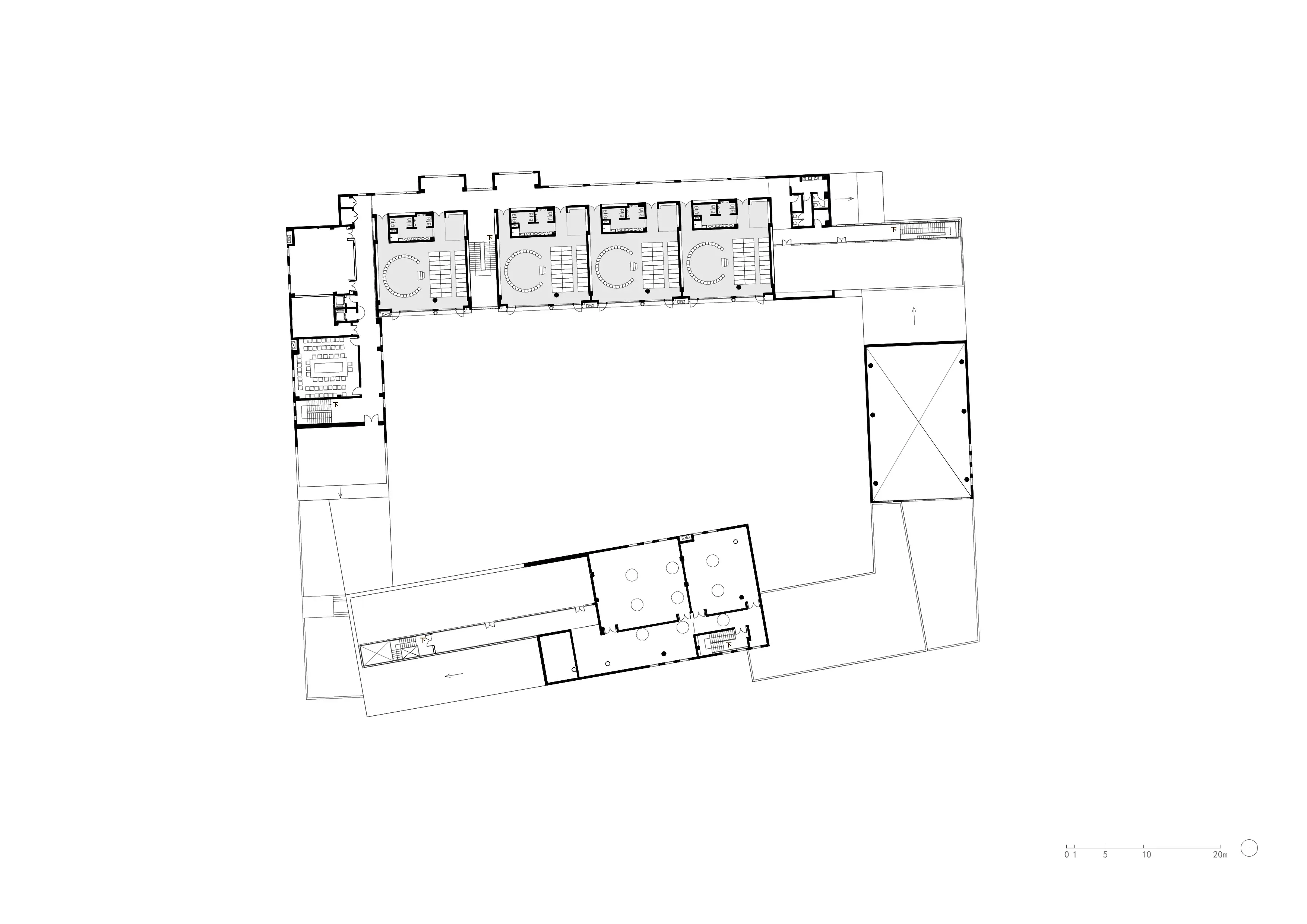 Block Kindergarten — aerial overall
