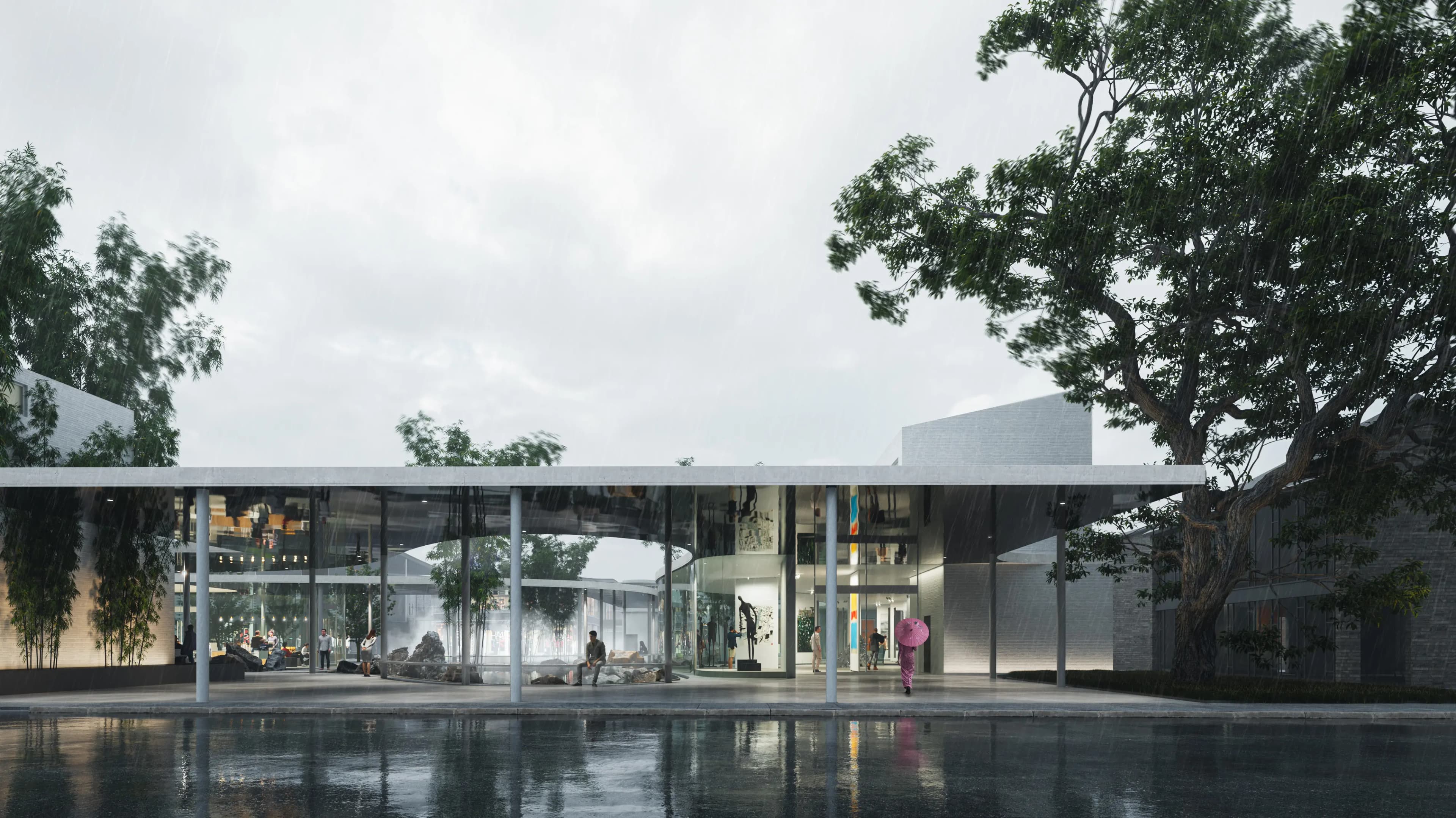 Cang Garden Museum — garden and water feature