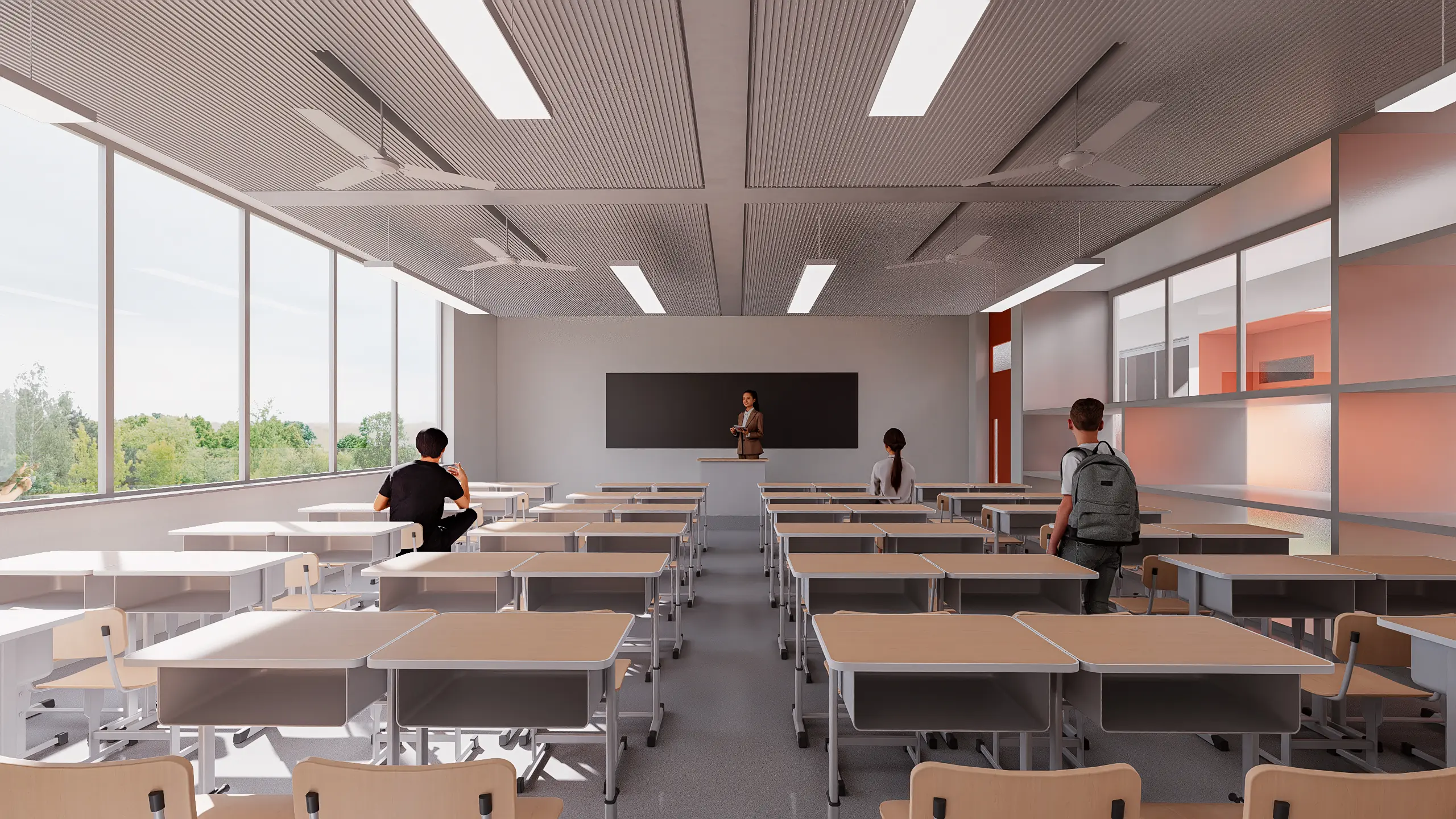 Cao Xin Elementary School — corridor