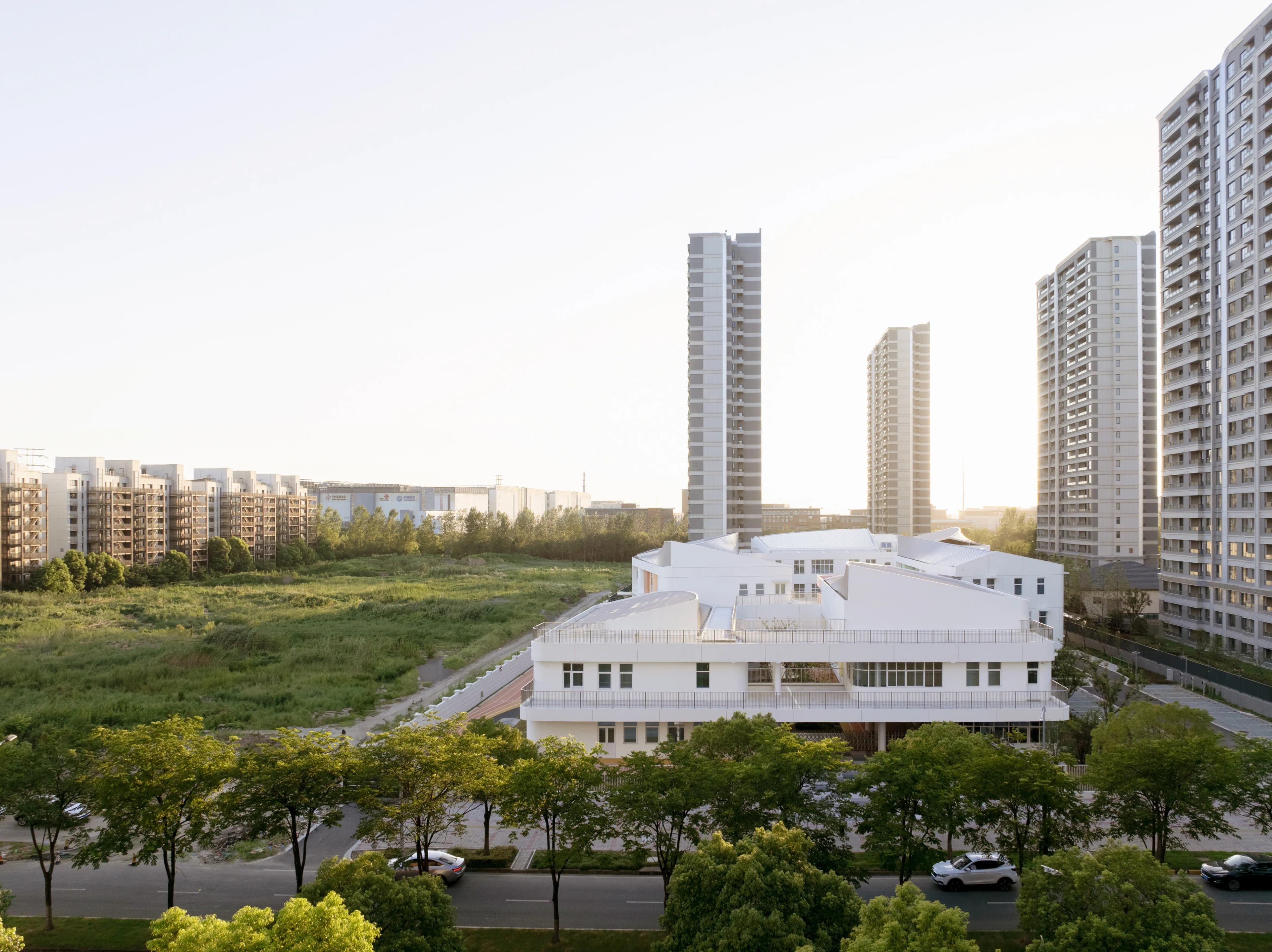 Sky Castle Kindergarten — exterior