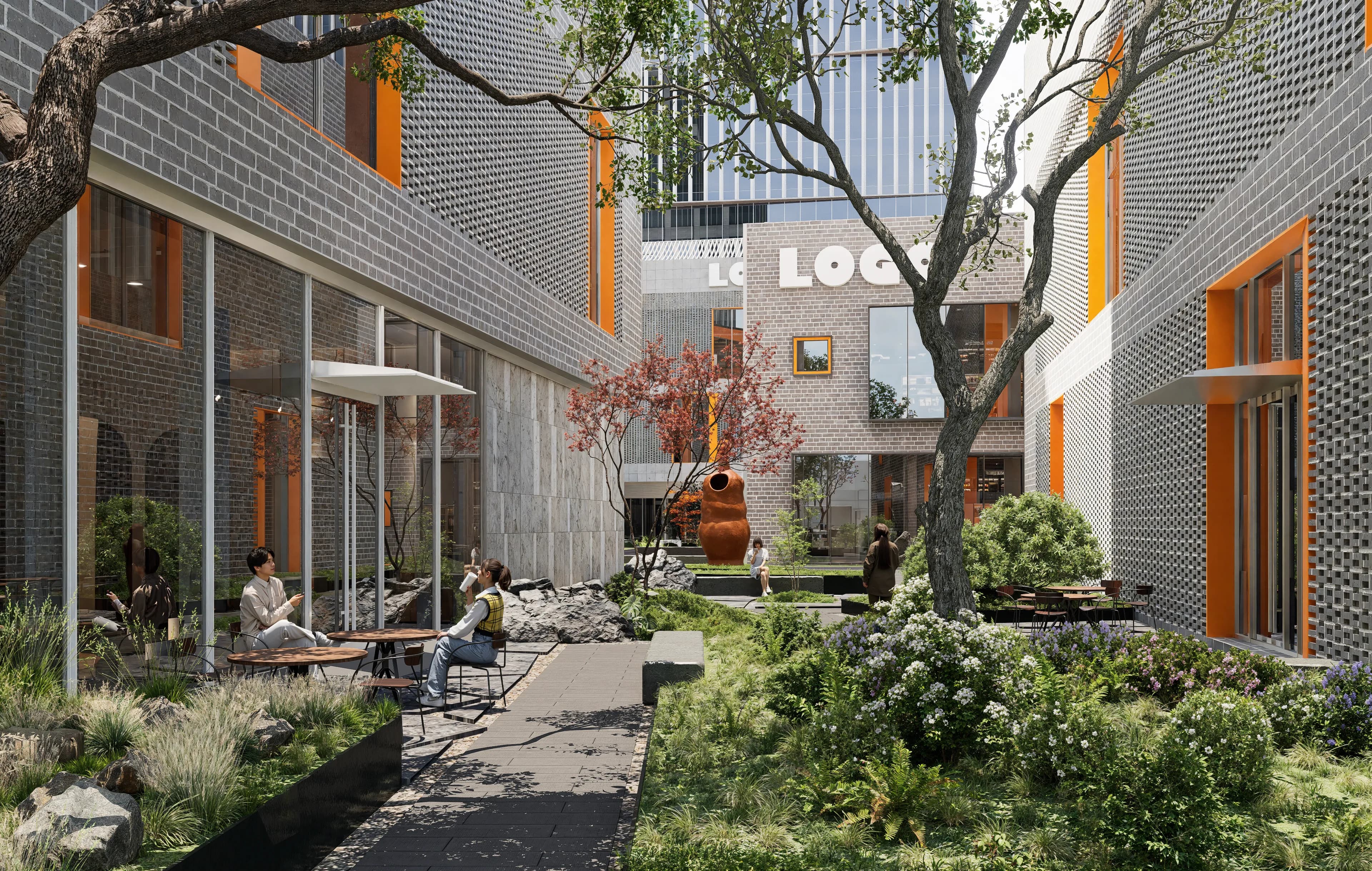 The Living Gallery — planting