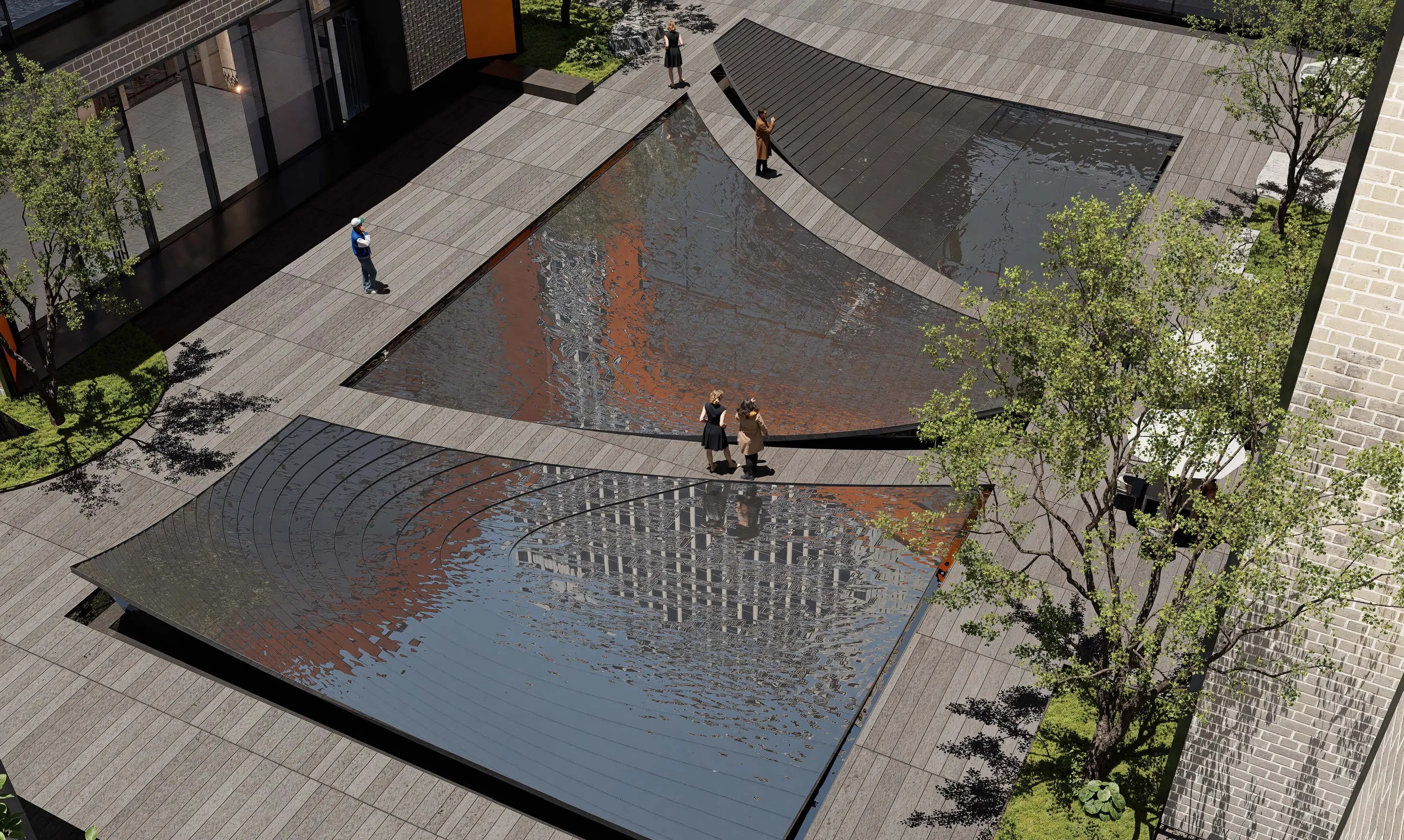The Living Gallery — water feature