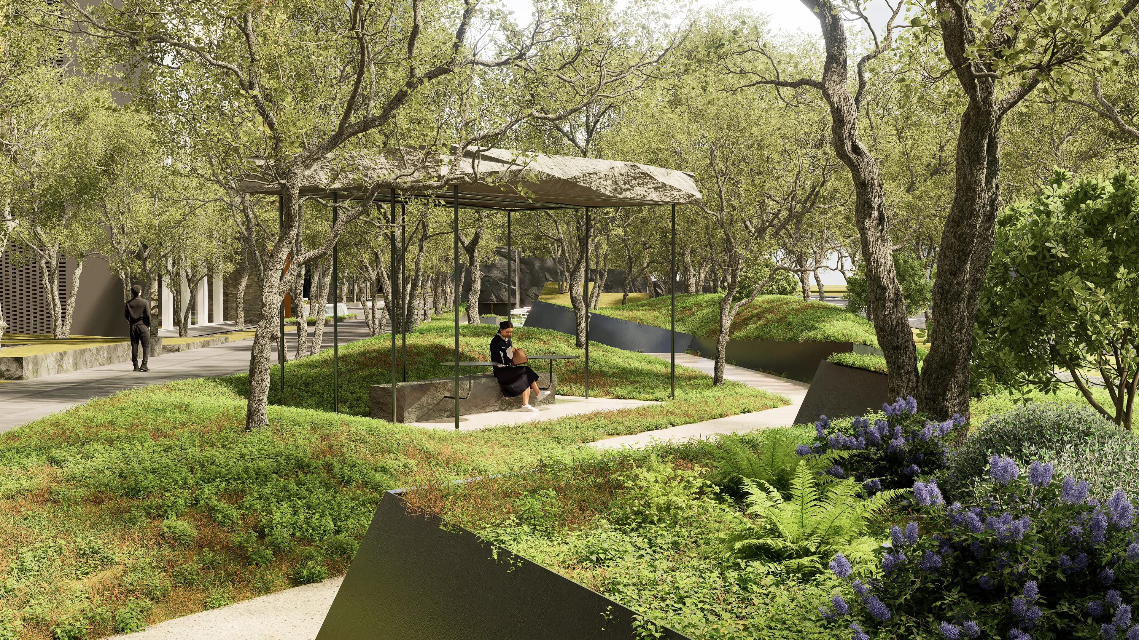 The Living Gallery — plan