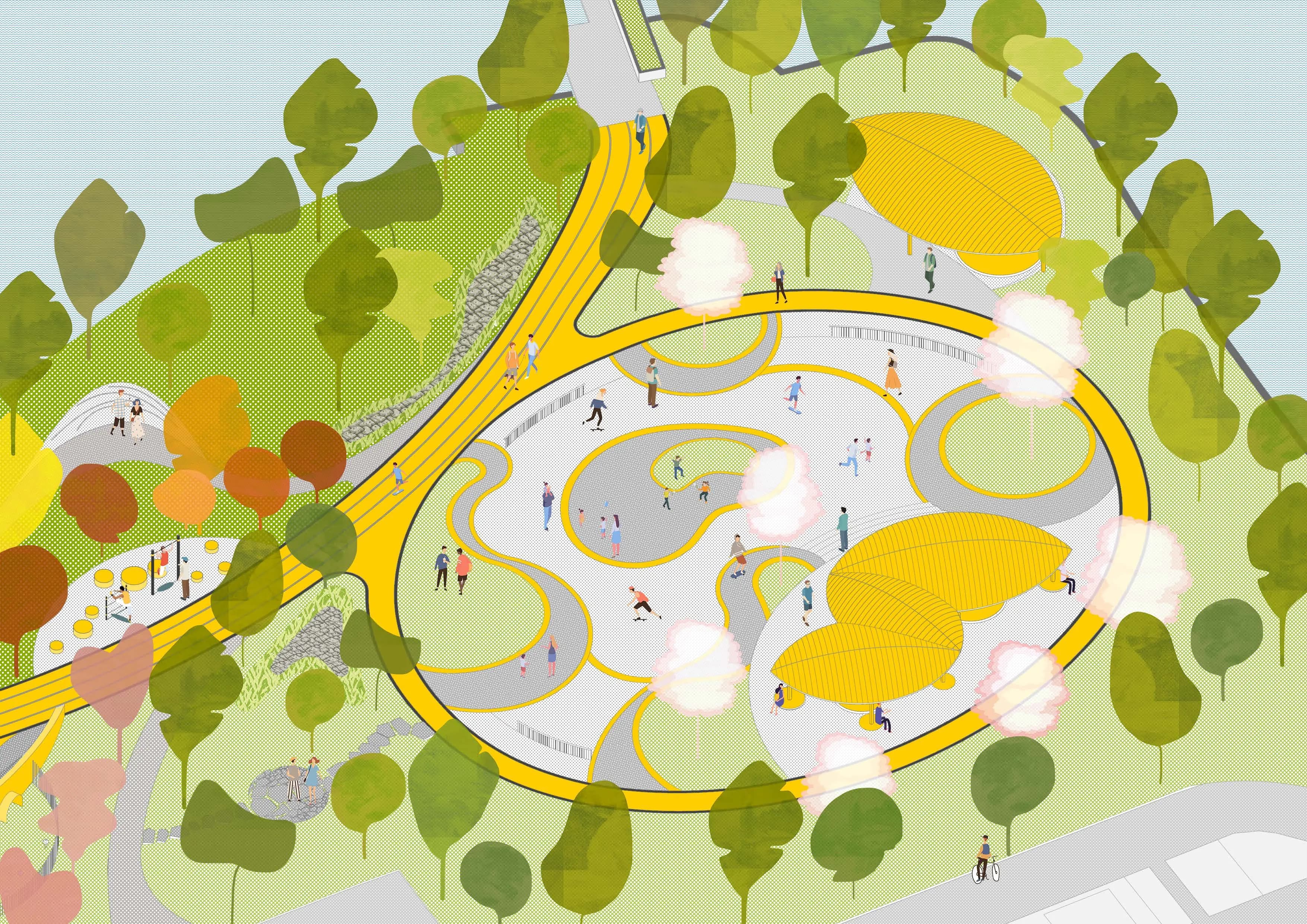 The Orchestra Park — section