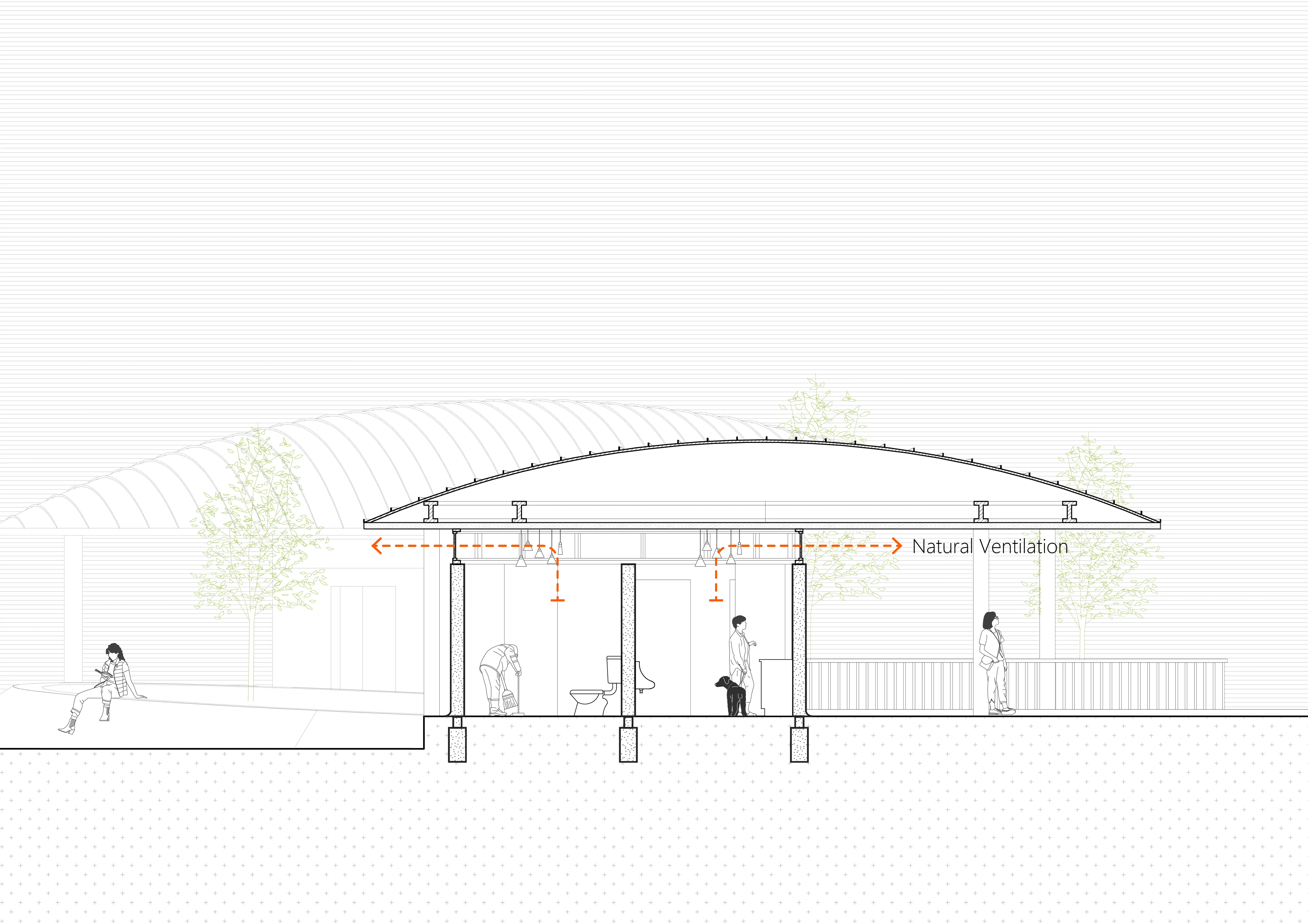 The Orchestra Park — overall aerial