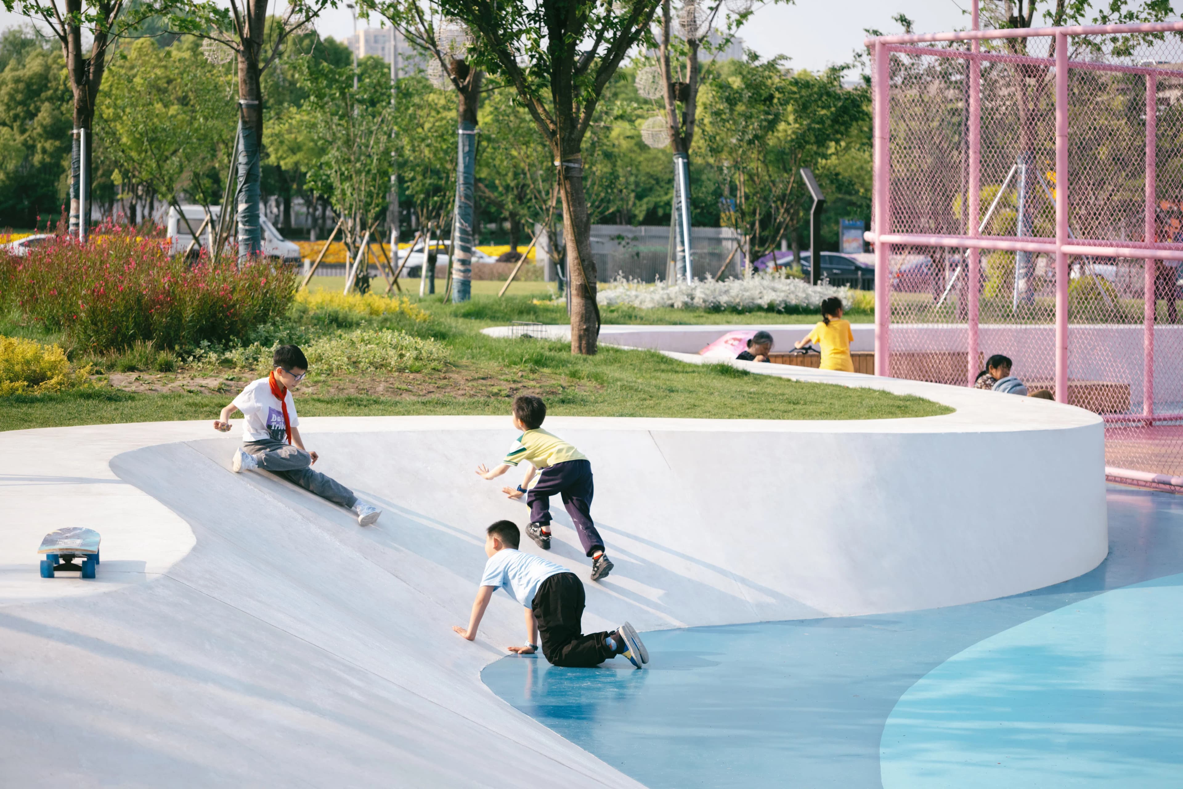 Vibrant Sports Park — landscape