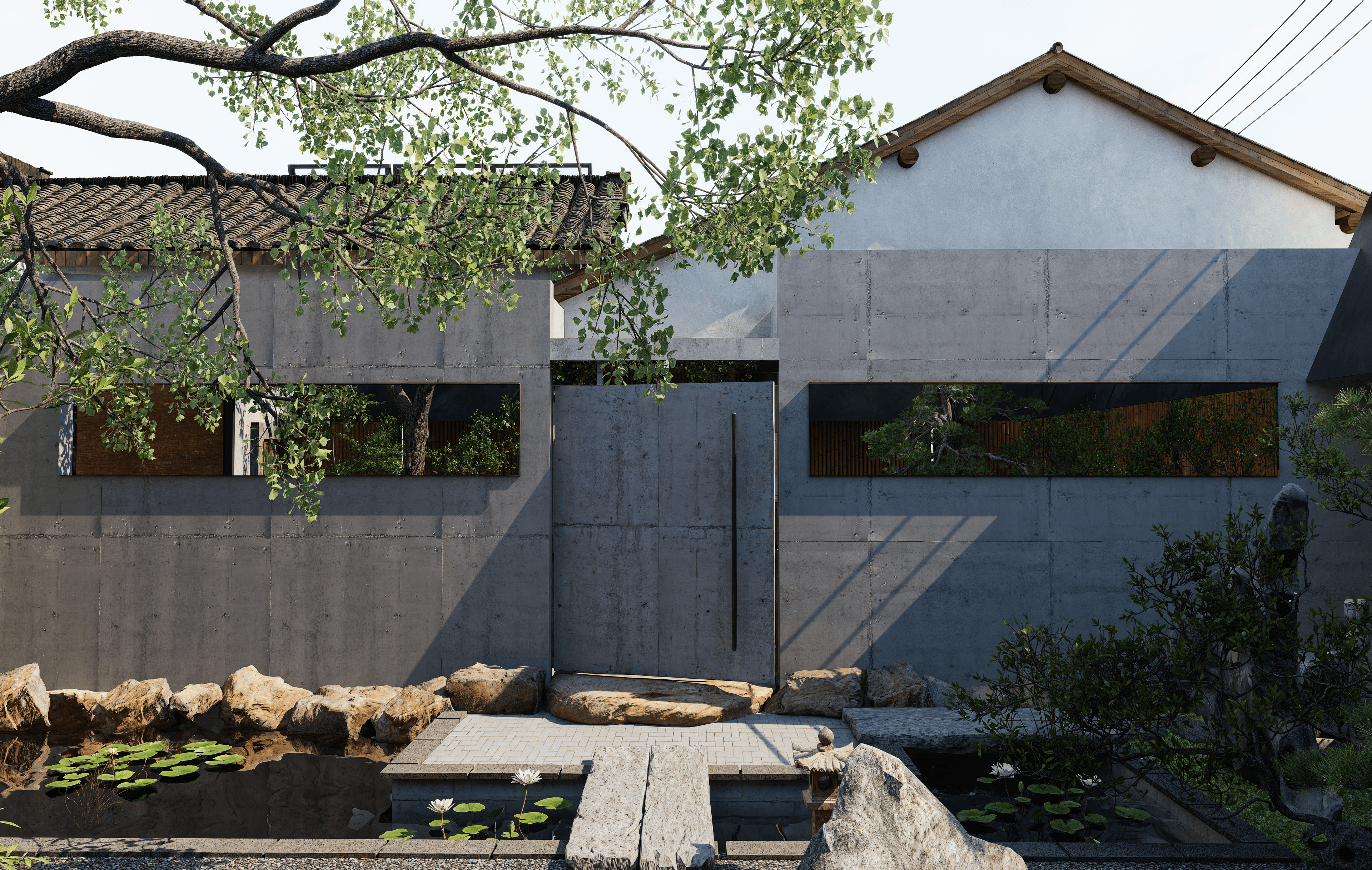 Zen House of Zhu Baochu — exterior