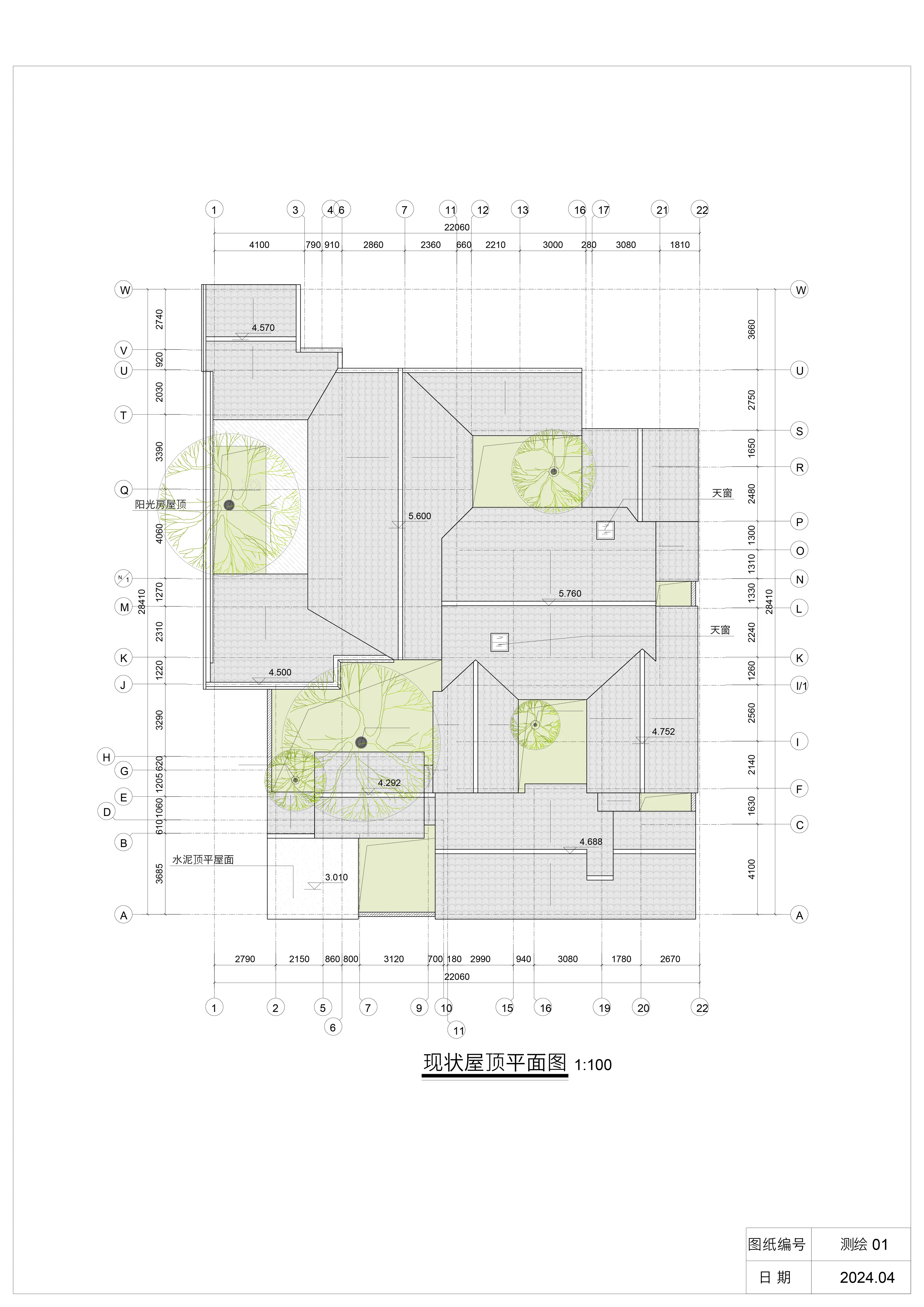 Zen House of Zhu Baochu — plan
