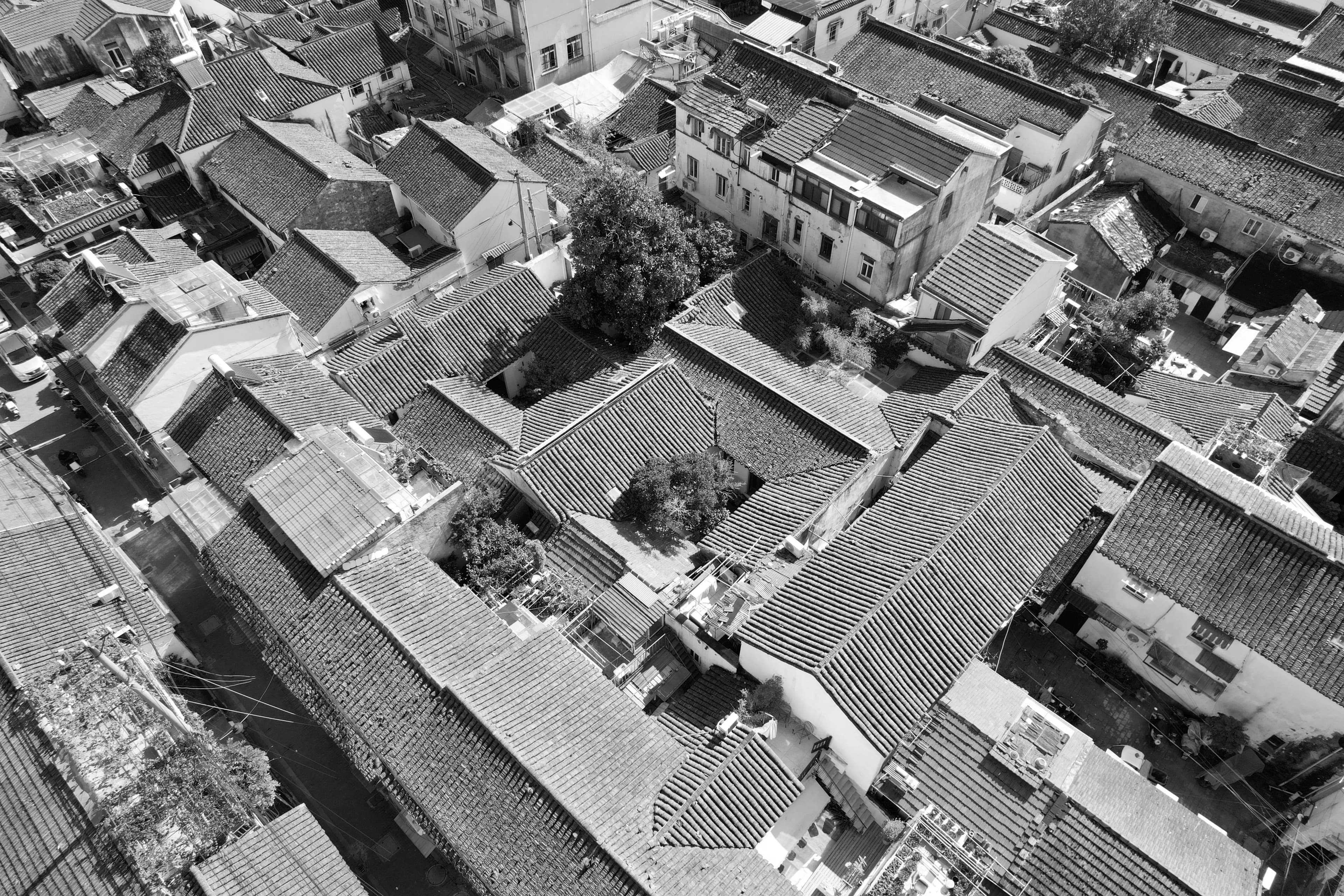 Zen House of Zhu Baochu — section