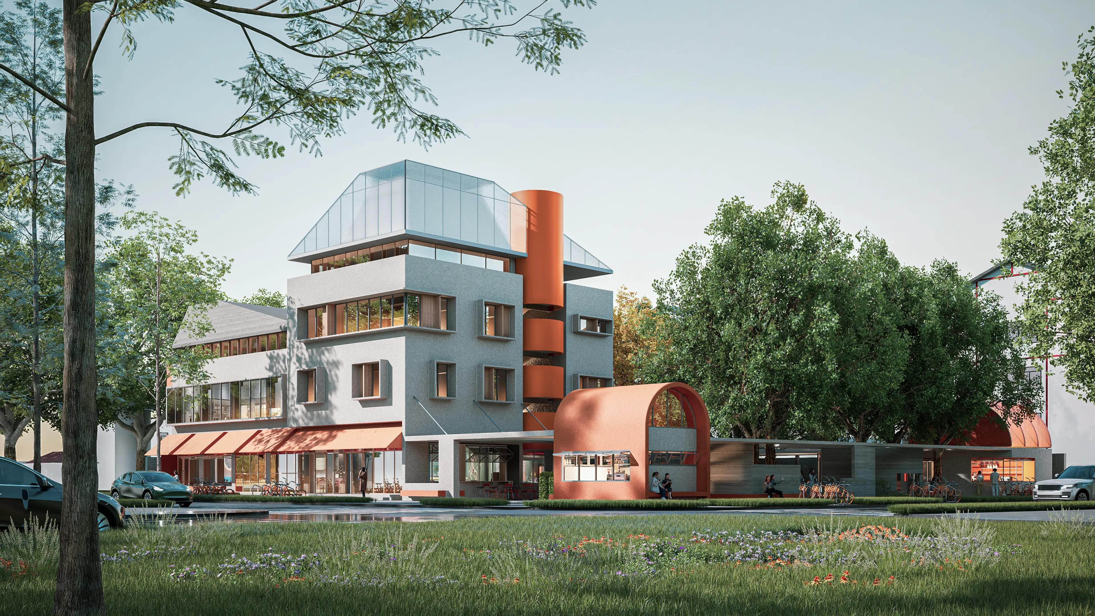 From Civic Building to Commons — exterior