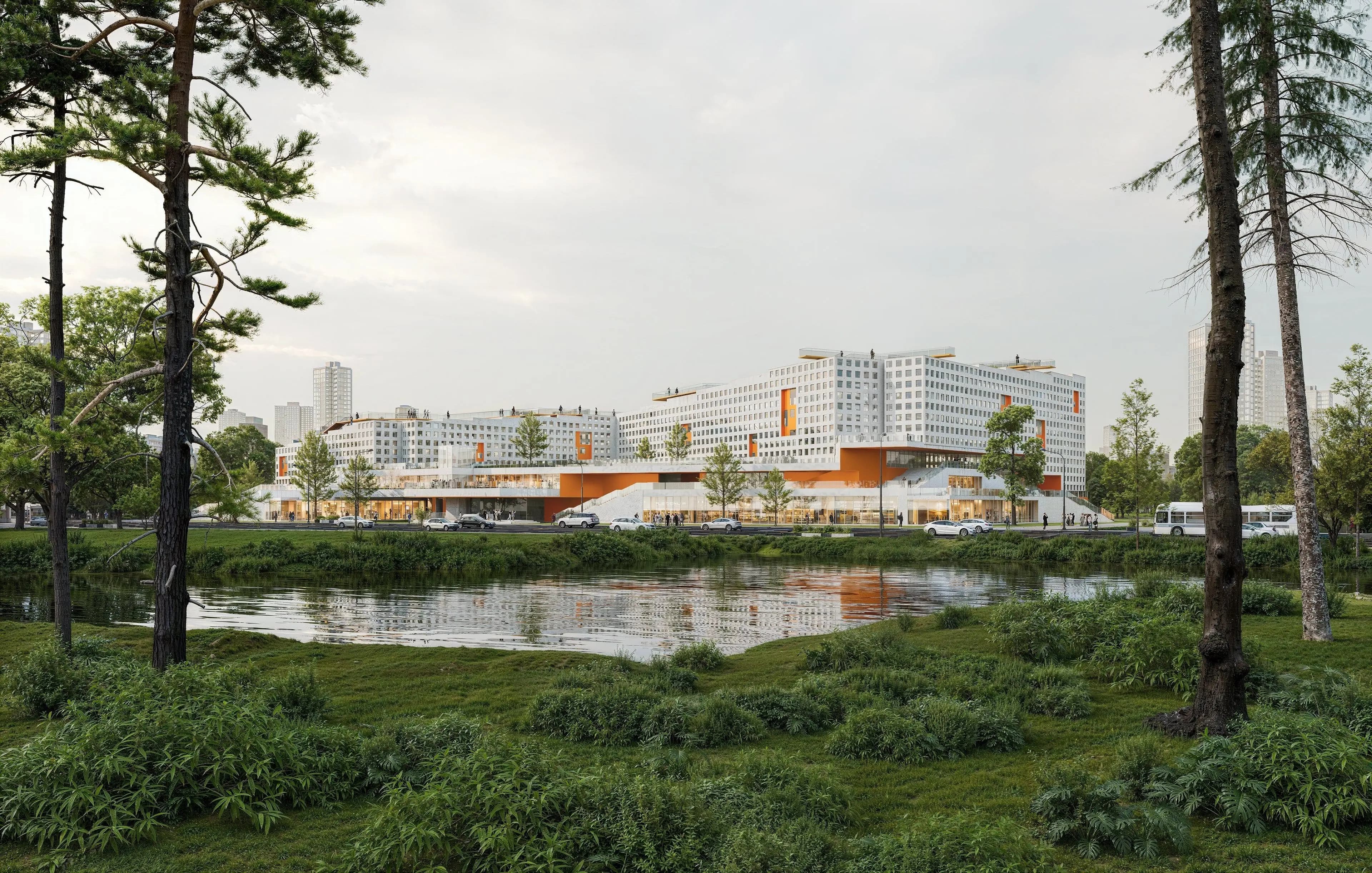 Metro Edge Apartment Complex — exterior view